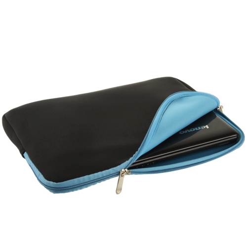 Soft Sleeve Case Zipper Bag for 14.1 inch Laptop (Blue)